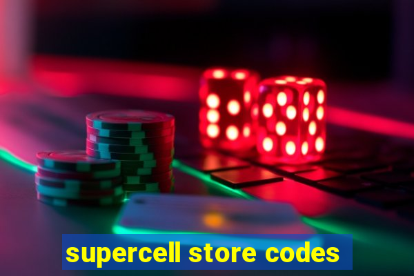 supercell store codes